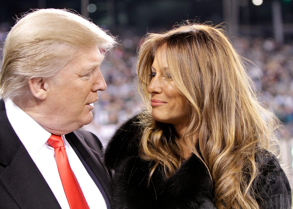 Donald and Melania Trump