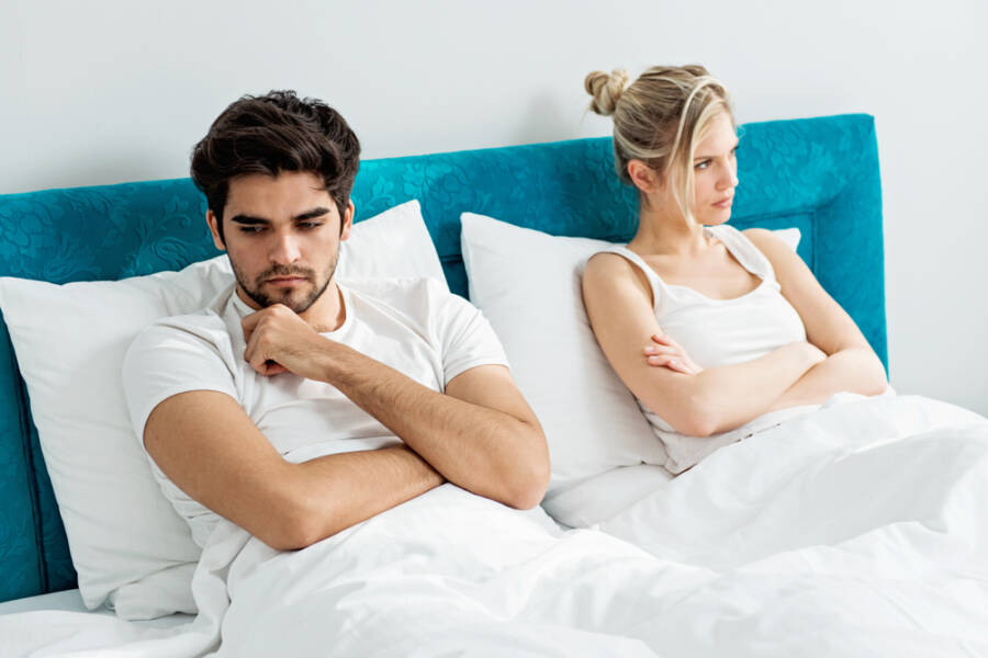why your man won't sleep with you cheating